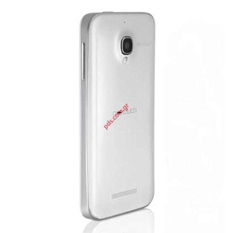 Γνήσιο καπάκι μπαταρίας White Alcatel  OT 7025, OT 7025D One Touch Snap σε λευκό χρώμα