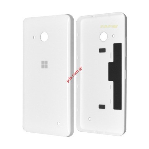 Γνήσιο καπάκι μπαταρίας White Microsoft Lumia 550 σε λευκό χρώμα Γνήσιο καπάκι μπαταρίας White Microsoft Lumia 550 σε λευκό χρώμα