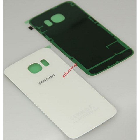 Γνήσιο καπάκι μπαταρίας White Samsung Galaxy S6 G920F σε λευκό χρώμα