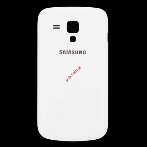 Γνήσιο καπάκι μπαταρίας White Samsung S7580 Galaxy Trend Plus σε λευκό χρώμα