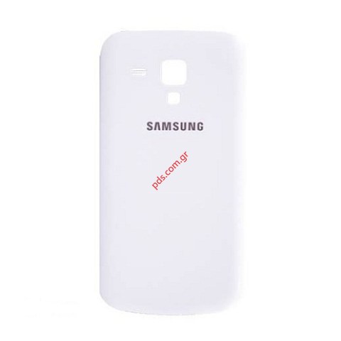 Γνήσιο καπάκι μπαταρίας White Samsung S7582 Galaxy Trend Plus Duos σε λευκό χρώμα