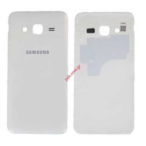 Γνήσιο καπάκι μπαταρίας White Samsung SM-J320F Galaxy J3 (2016) σε λευκό χρώμα Γνήσιο καπάκι μπαταρίας White Samsung SM-J320F Galaxy J3 (2016) σε λευκό χρώμα