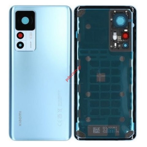 Γνήσιο καπάκι μπαταρίας Xiaomi 12T PRO (22081212UG) 2022 Blue σε μπλέ χρώμα Blister ORIGINAL