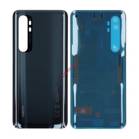 Γνήσιο καπάκι μπαταρίας Xiaomi Mi Note 10 Lite black σε μαύρο χρώμα Γνήσιο καπάκι μπαταρίας Xiaomi Mi Note 10 Lite black σε μαύρο χρώμα