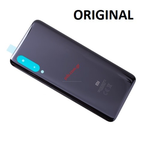 Γνήσιο καπάκι μπαταρίας Xiaomi Mi9 (M1902F1G) Black (NO PARTS) σε Μαύρο χρώμα ORIGINAL
