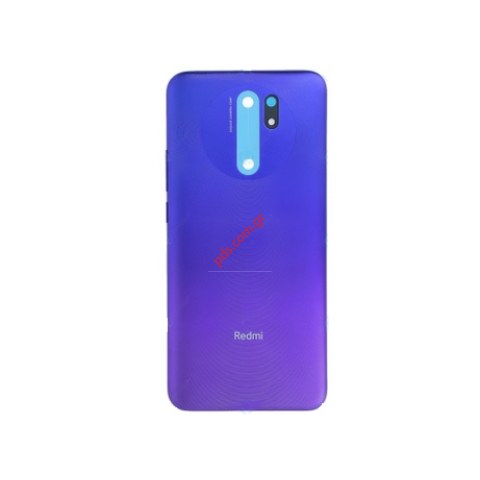 Γνήσιο καπάκι μπαταρίας Xiaomi Redmi 9 μωβ (M2004J19G M2004J19C) σε χρώμα Sunset Purple.