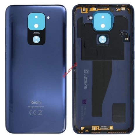 Γνήσιο καπάκι μπαταρίας Xiaomi Redmi Note 9 Blue (NO PARTS) σε μπλέ χρώμα Tarnish Blue ORIGINAL  Γνήσιο καπάκι μπαταρίας Xiaomi Redmi Note 9 Blue (NO PARTS) σε μπλέ χρώμα Tarnish Blue ORIGINAL