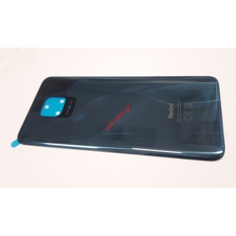 Γνήσιο καπάκι μπαταρίας Xiaomi Redmi Note 9 PRO Black (NO PARTS) σε Μαύρο χρώμα ORIGINAL Interstellar Gray