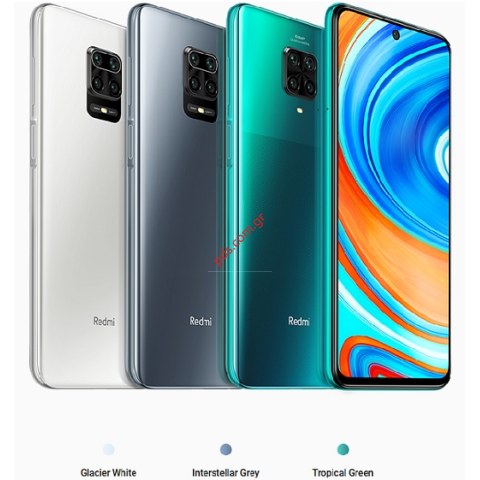 Γνήσιο καπάκι μπαταρίας Xiaomi Redmi Note 9 PRO Green (NO PARTS) σε πράσινο χρώμα ORIGINAL