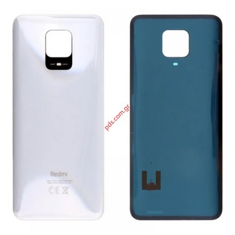 Γνήσιο καπάκι μπαταρίας Xiaomi Redmi Note 9 PRO White (OEM NO PARTS) σε λευκό χρώμα BULK Γνήσιο καπάκι μπαταρίας Xiaomi Redmi Note 9 PRO White (OEM NO PARTS) σε λευκό χρώμα BULK