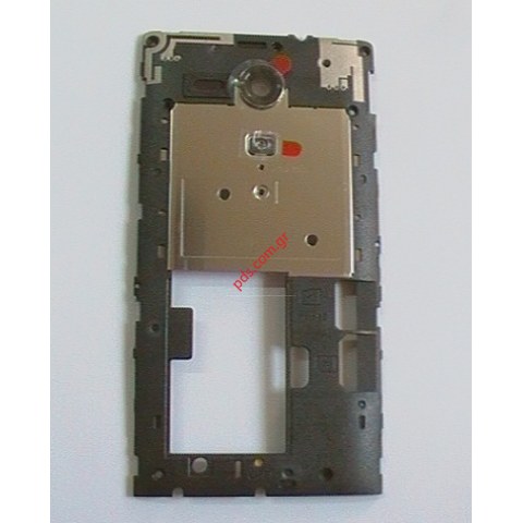 Γνήσιο καπάκι πίσω κεραίας Sony Xperia SP C5302 Grey σε σκούρο γκρί χρώμα  Γνήσιο καπάκι πίσω κεραίας Sony Xperia SP C5302 Grey σε σκούρο γκρί χρώμα