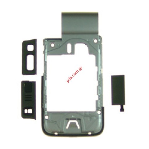 Γνήσιο κάτω σετ καλύματα πρόσοψης Nokia N93i Lower Warm graphit (4 τεμαχια)  Γνήσιο κάτω σετ καλύματα πρόσοψης Nokia N93i Lower Warm graphit (4 τεμαχια)
