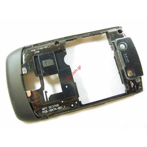 Γνήσιο κεντρικό πλαίσιο πρόσοψη BlackBerry 8900 Curve Black 