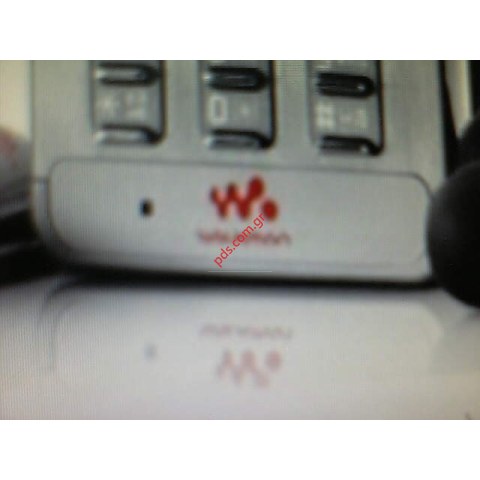 Γνήσιο λογότυπο πρόσοψης SonyEricsson W880i ασημί