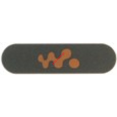Γνήσιο λογότυπο SonyEricsson W595 Label Lava black (1 τεμάχιο)