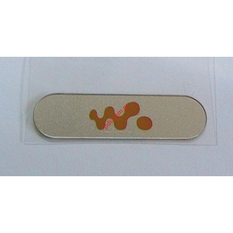 Γνήσιο λογότυπο SonyEricsson W595 Label Sandy Gold (1 τεμάχιο)