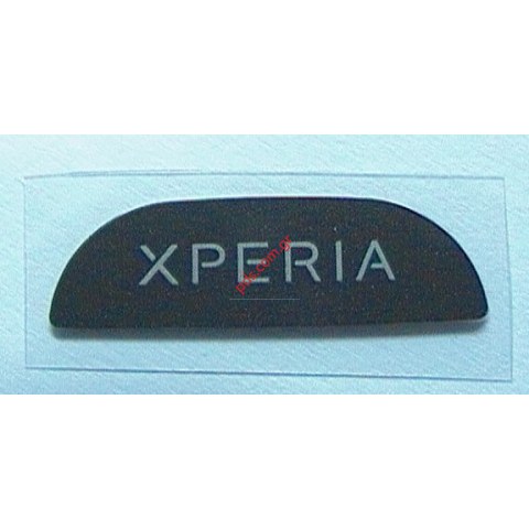Γνήσιο λογότυπο SonyEricsson Xperia X10 Mini Logo Label black (1 τεμάχιο)