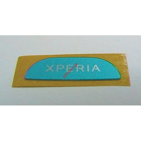 Γνήσιο λογότυπο SonyEricsson Xperia X10 Mini Logo Label blue (1 τεμάχιο)