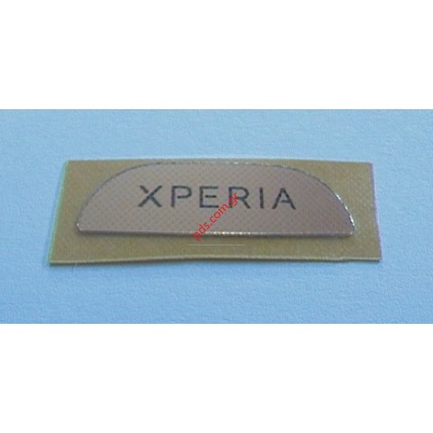 Original Logo label SonyEricsson Xperia X10 Mini  for black gold (1 pcs) Original Logo label SonyEricsson Xperia X10 Mini  for black gold (1 pcs)