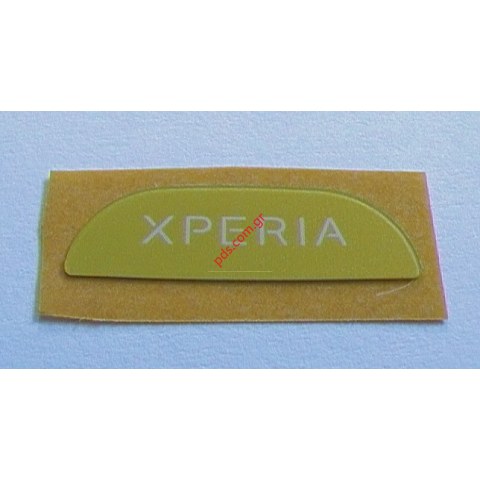 Γνήσιο λογότυπο SonyEricsson Xperia X10 Mini Logo Label lime (1 τεμάχιο)
