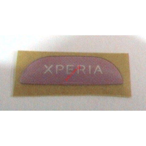 Γνήσιο λογότυπο SonyEricsson Xperia X10 Mini Logo Label pink (1 τεμάχιο)