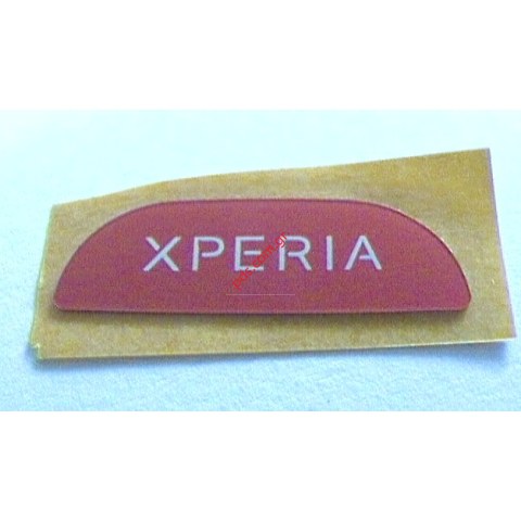 Γνήσιο λογότυπο SonyEricsson Xperia X10 Mini Logo Label red (1 τεμάχιο)