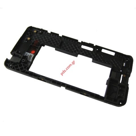 Γνήσιο μεσαίο κεντρικό πλαίσιο Nokia Lumia 630 Black D Cover