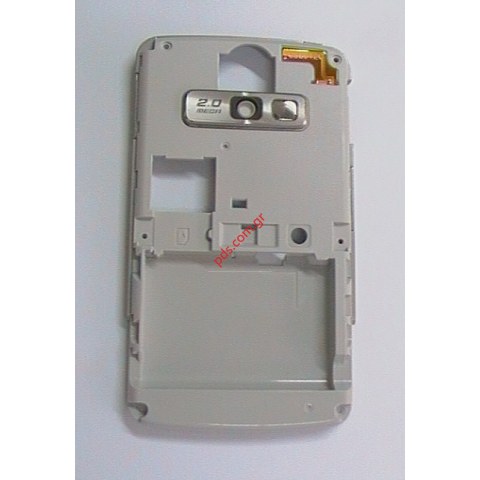 Γνήσιο μεσαίο κεντρικό πλαίσιο πρόσοψης Samsung GT C6625 σε ασημί χρώμα Γνήσιο μεσαίο κεντρικό πλαίσιο πρόσοψης Samsung GT C6625 σε ασημί χρώμα