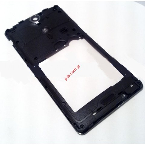 Γνήσιο μεσαίο κεντρικό πλαίσιο πρόσοψης Sony Xperia TX LT29i Black Γνήσιο μεσαίο κεντρικό πλαίσιο πρόσοψης Sony Xperia TX LT29i Black