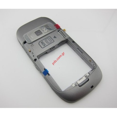 Γνήσιο μεσαίο πίσω καπάκι Nokia 701 B Cover Light Silver (ΕΞΑΝΤΛΗΘΗΚΑΝ)