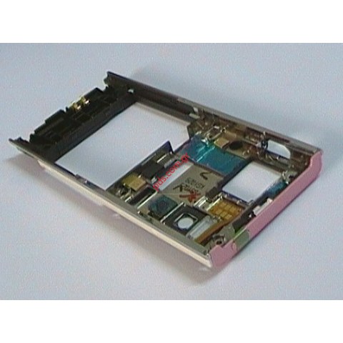 Original LG BL20 New chocolate Back rear cover white pink color Original LG BL20 New chocolate Back rear cover white pink color