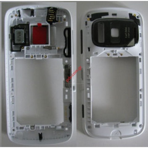 Γνήσιο μεσαίο πίσω πλαίσιο Nokia 808 Pure View white Γνήσιο μεσαίο πίσω πλαίσιο Nokia 808 Pure View white