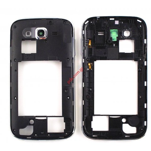 Γνήσιο μεσαίο πλαίσιο Black Samsung i9062 Galaxy Grand Neo DUAL SIM για το μαύρο χρώμα. Γνήσιο μεσαίο πλαίσιο Black Samsung i9062 Galaxy Grand Neo DUAL SIM για το μαύρο χρώμα.