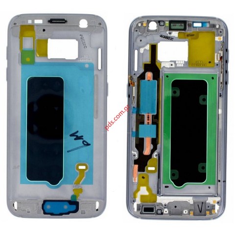 Γνήσιο μεσαίο πλαίσιο Black Samsung SM-G930F Galaxy S7 Display Frame LCD Bracket cover σε μαύρο χρώμα. Γνήσιο μεσαίο πλαίσιο Black Samsung SM-G930F Galaxy S7 Display Frame LCD Bracket cover σε μαύρο χρώμα.