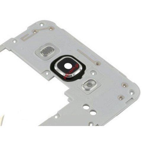 Γνήσιο μεσαίο πλαίσιο Black Samsung SM-J710F Galaxy J7 (2016), SM-J710FN Galaxy J7 (2016) Middle Cover σε μαύρο χρώμα