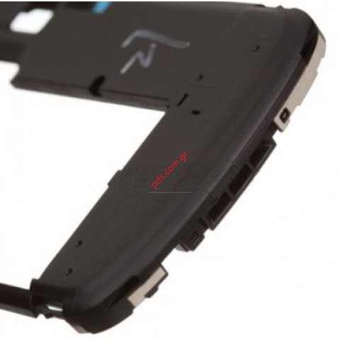 Γνήσιο μεσαίο πλαίσιο BlackBerry Q10 Black Main middle cover frame