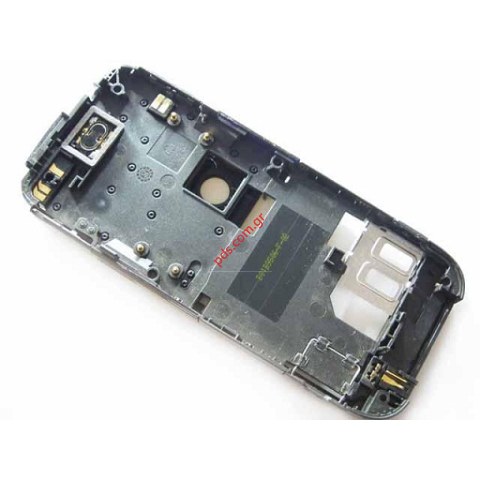Γνήσιο μεσαίο πλαίσιο για Nokia 6233 Dark Silver