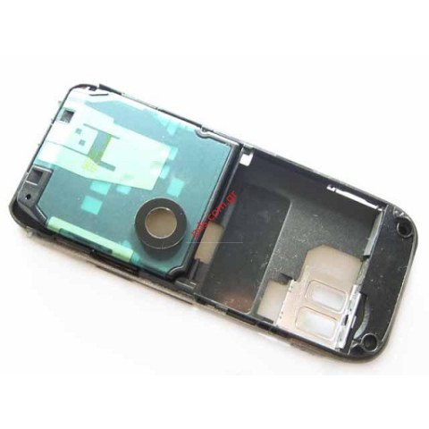 Γνήσιο μεσαίο πλαίσιο για Nokia 6233 Dark Silver Γνήσιο μεσαίο πλαίσιο για Nokia 6233 Dark Silver