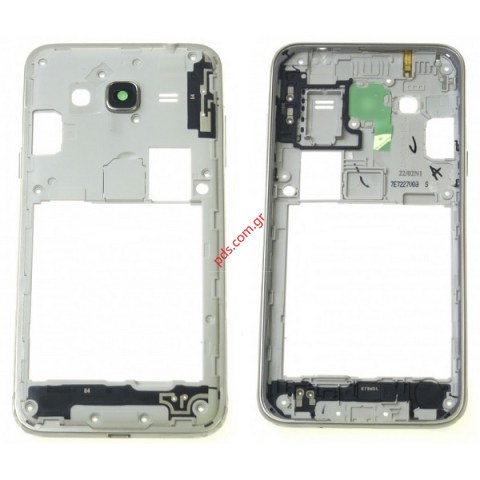 Γνήσιο μεσαίο πλαίσιο Gold Samsung SM-J320F Galaxy J3 Duos (2016) σε χρυσό χρώμα (για 1 SIM επίσης συμβατό με το 2 SIM DUOS) Γνήσιο μεσαίο πλαίσιο Gold Samsung SM-J320F Galaxy J3 Duos (2016) σε χρυσό χρώμα (για 1 SIM επίσης συμβατό με το 2 SIM DUOS)