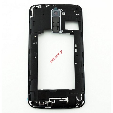 Original back Rear middle cover LG K420N K10 Black Original back Rear middle cover LG K420N K10 Black