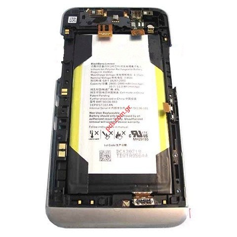 Γνήσιο μεσαίο πλαίσιο με μπαταρία BlackBerry Z30 Middle cover