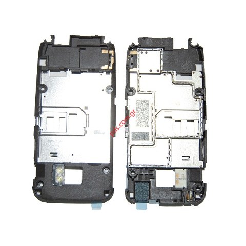 Γνήσιο μεσαίο πλαίσιο Nokia 3600slide D Cover σε καφέ χρώμα με εξαρτήματα Γνήσιο μεσαίο πλαίσιο Nokia 3600slide D Cover σε καφέ χρώμα με εξαρτήματα