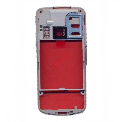 Γνήσιο μεσαίο πλαίσιο Nokia 6210 Navigator Black / Silver με εξαρτήματα Γνήσιο μεσαίο πλαίσιο Nokia 6210 Navigator Black / Silver με εξαρτήματα