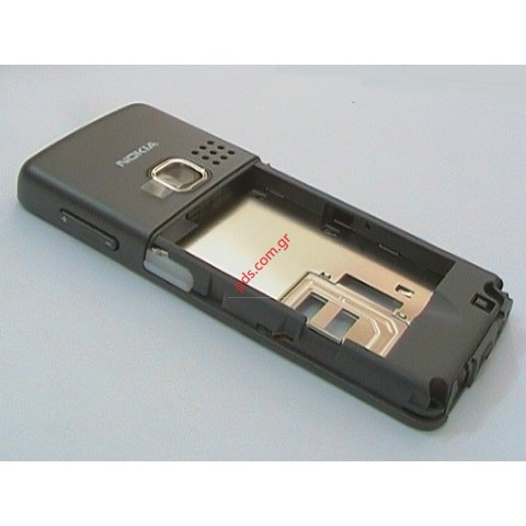 Γνήσιο μεσαίο πλαίσιο Nokia 6300i Grey με εξαρτήματα Γνήσιο μεσαίο πλαίσιο Nokia 6300i Grey με εξαρτήματα