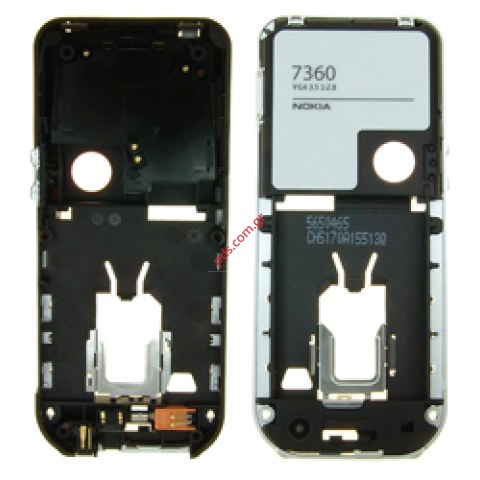 Γνήσιο μεσαίο πλαίσιο NOKIA 7360 με εξαρτήματα Γνήσιο μεσαίο πλαίσιο NOKIA 7360 με εξαρτήματα