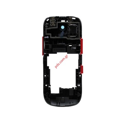 Γνήσιο μεσαίο πλαίσιο Nokia Asha 202 Red B cover back με εξαρτήματα σε κόκκινο χρώμα Γνήσιο μεσαίο πλαίσιο Nokia Asha 202 Red B cover back με εξαρτήματα σε κόκκινο χρώμα