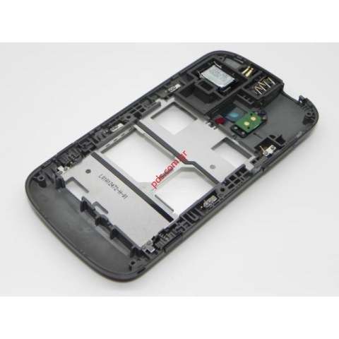 Γνήσιο μεσαίο πλαίσιο Nokia E5-00 Black B-COVER ASSEMBLY (CARBON BLACK ) σε μαύρο χρώμα