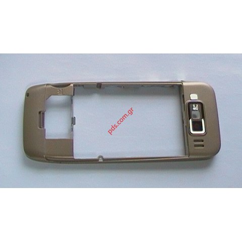 Γνήσιο μεσαίο πλαίσιο Nokia E52 B Cover με εξαρτήματα Gold color Γνήσιο μεσαίο πλαίσιο Nokia E52 B Cover με εξαρτήματα Gold color