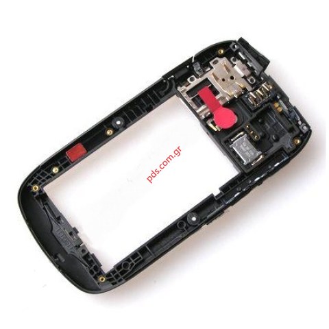 Γνήσιο μεσαίο πλαίσιο Nokia E6-00 Black με εξαρτήματα 