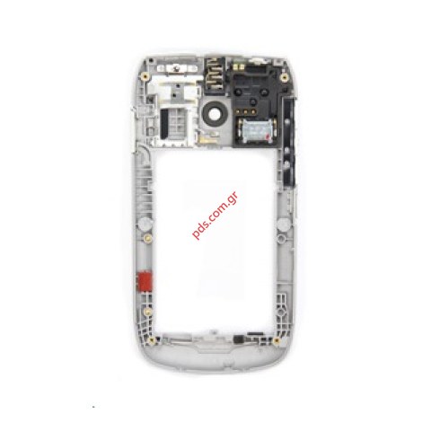 Original Nokia E6-00 Middlecover white with parts